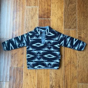 Warm sherpa-like pullover, 2T